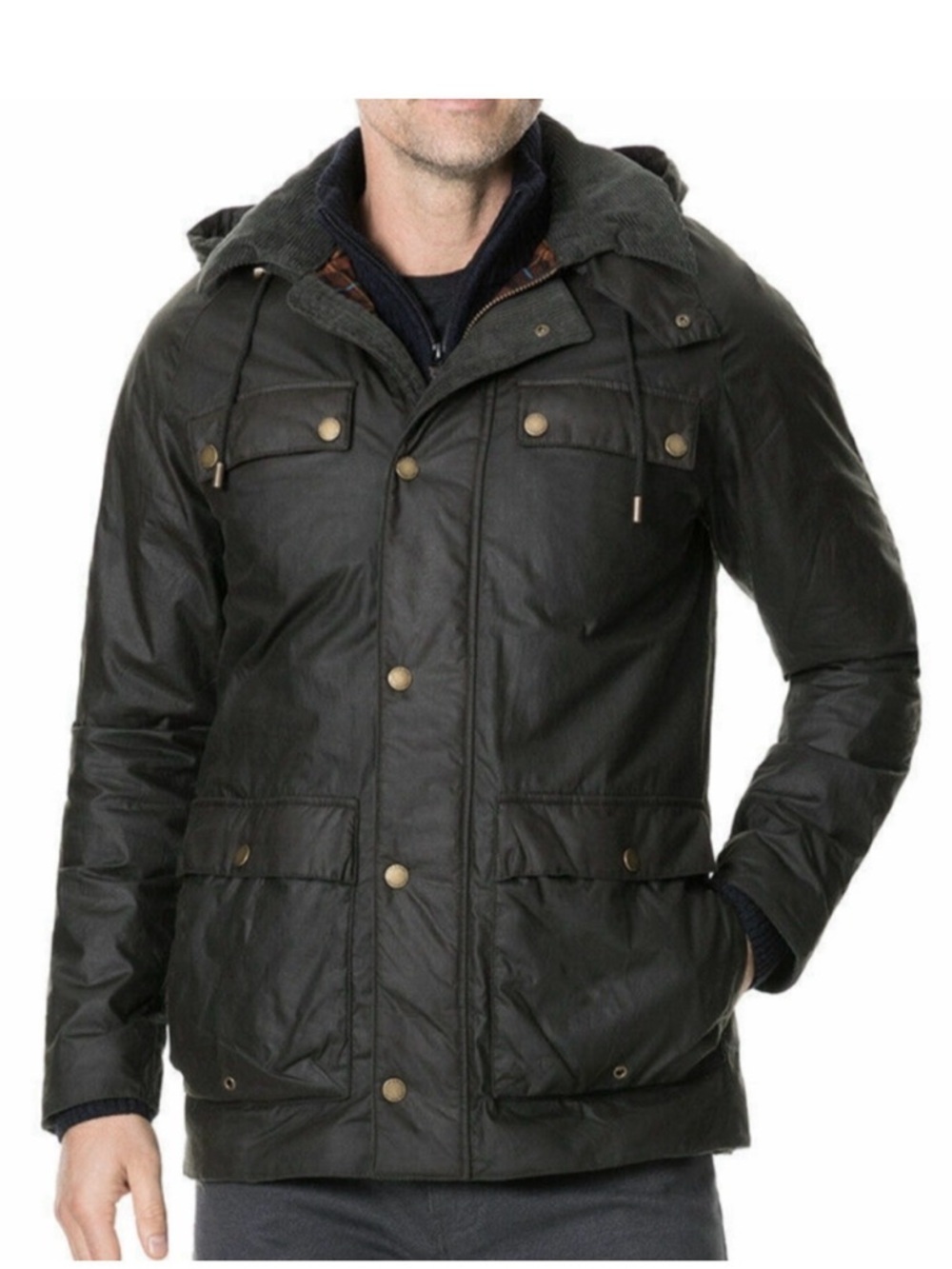 Rodd & Gunn Glenorchy 4 Oz Waxed Field Jacket Size 2XL